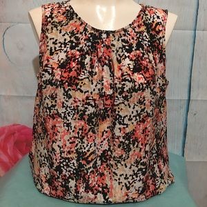 christopher & Banks sleeveless blouse Size M